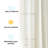Linen Semi-Sheer Grommet Curtain Panels-1622484149-1622484151