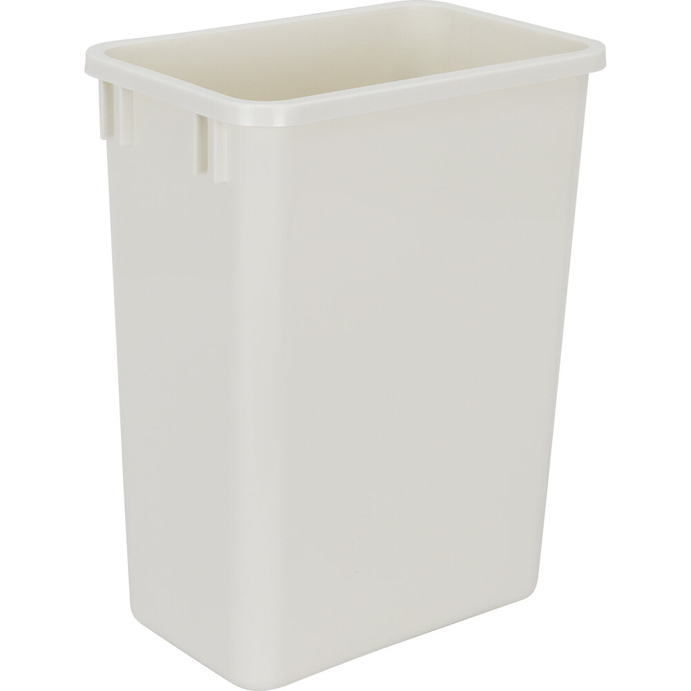 Heavy Duty Plastic 30-Gallon Kitchen Trash Can with Easy Open Lid