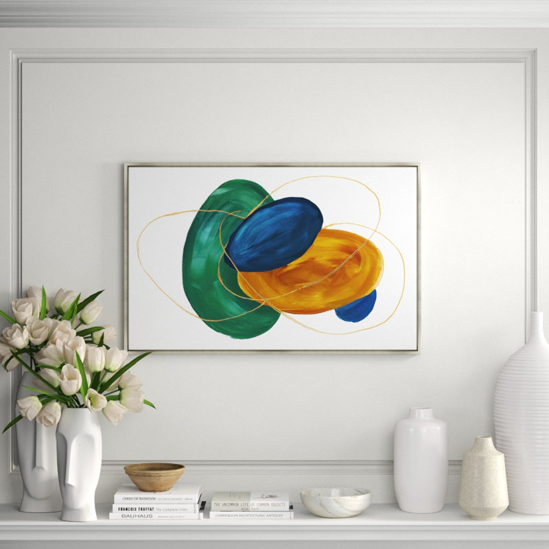 Inviter IV Print by Ann Duffy, 31.5" H x 48.5" W x 1.5" D, Image Gel Brush