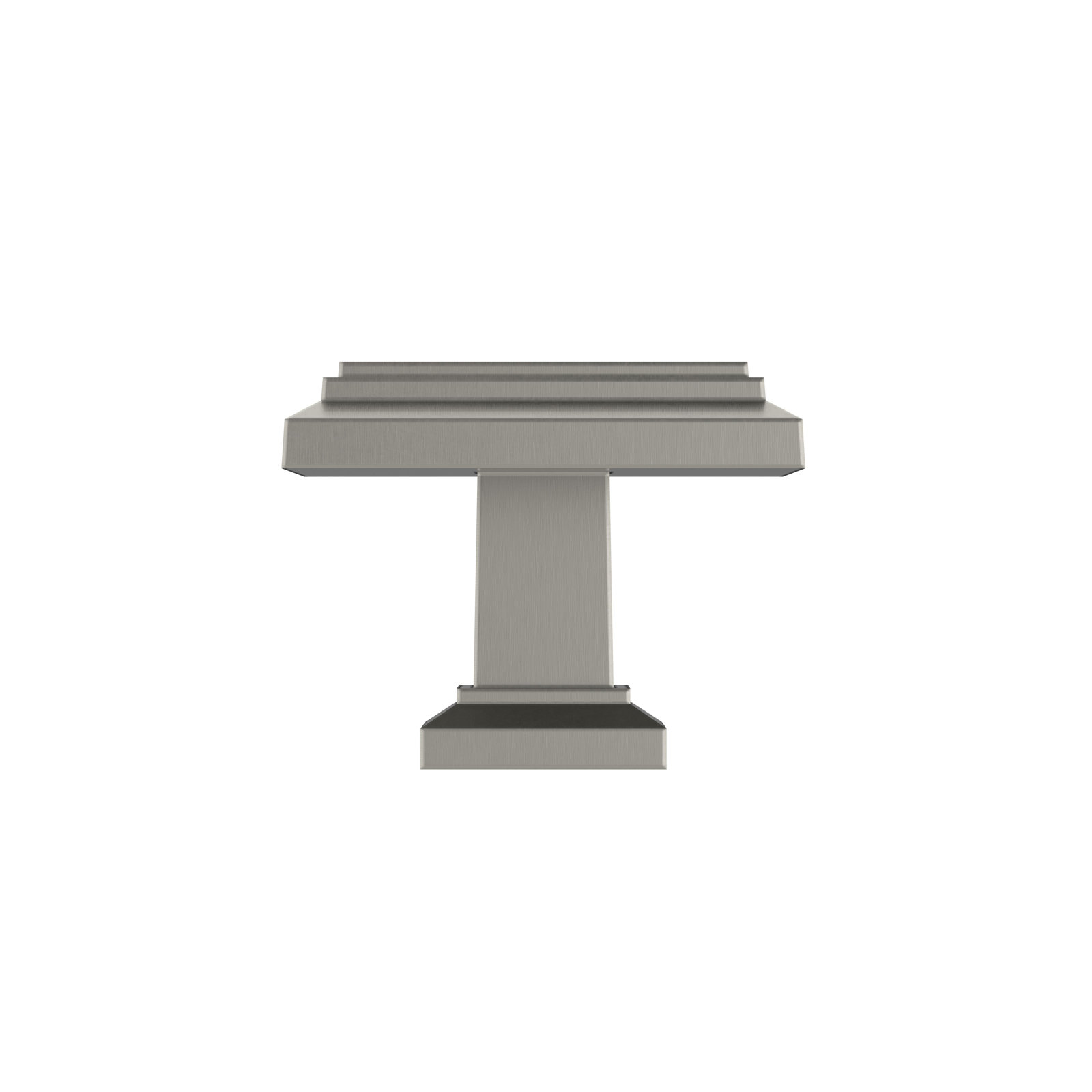 Appoint Square Cabinet Knob, Satin Nickel