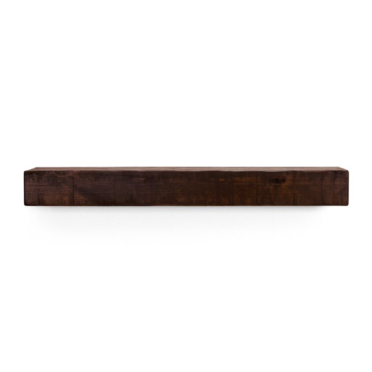 Dogberry Collections Rustic Mantel Shelf