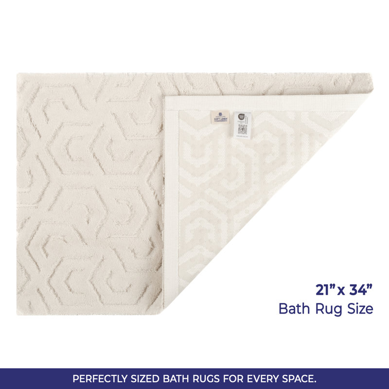  Tapis de bain antidérapant, Beige