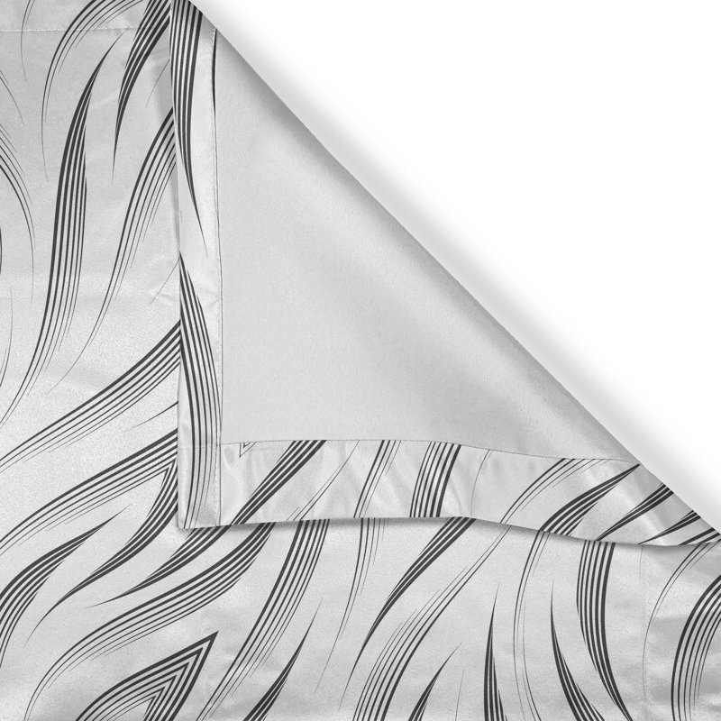 Semi Sheer Curtain Pair