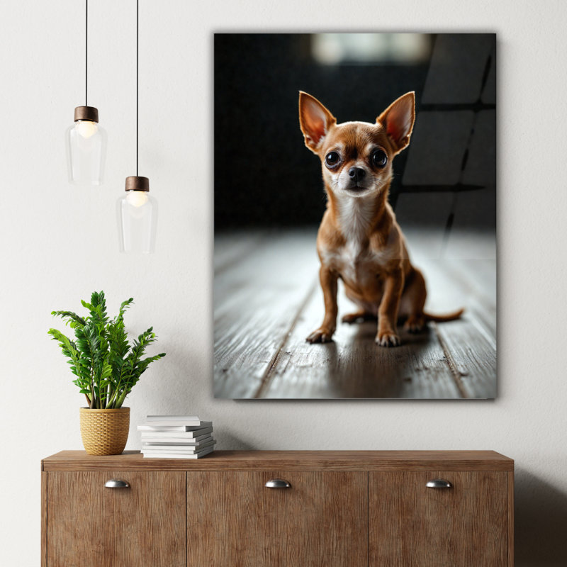 Art mural Chihuahua, 36" H x 24" W