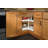 Polymer Kidney-Shaped 2-Shelf Lazy Susan w/Bottom Mount Hardware for Corner Base Cabinets-29099931-115821817