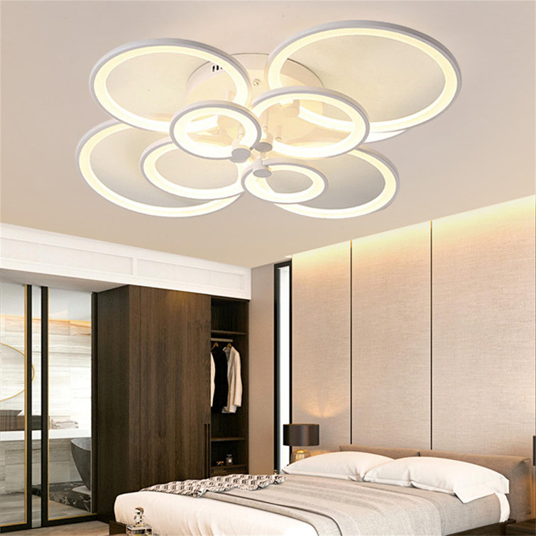 Orren Ellis Massouma 1 Light Circle LED Flush Mount
