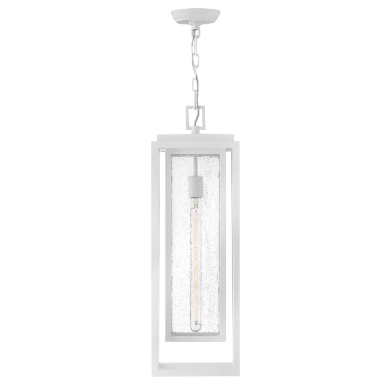 Grande lanterne suspendue Hinkley Republic, Textured White