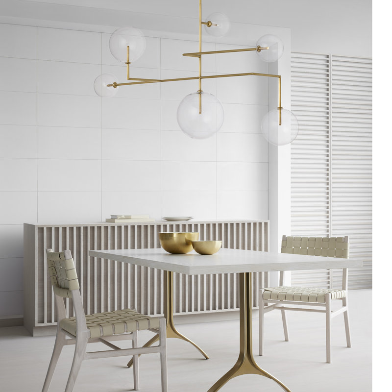 Linnea 6 - Light Metal LED Chandelier by AERIN