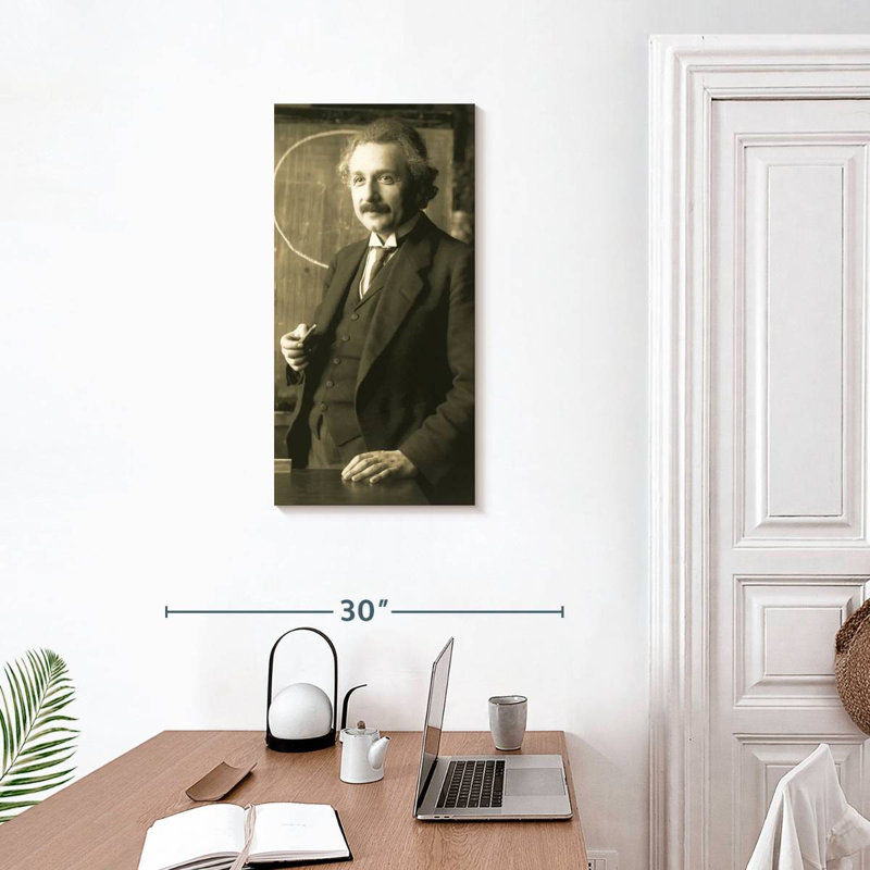 Genius Minded Einstein, 30" H x 15" W