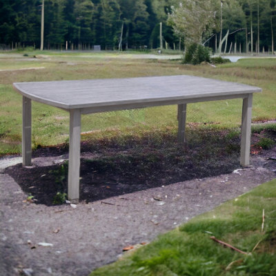 Table de salle à manger aluminium Shoaf