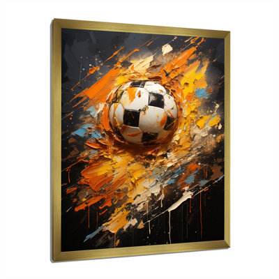 Joshuah " Soccer Abstract Striker "