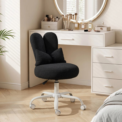 Fauteuil de bureau réglable en tissu