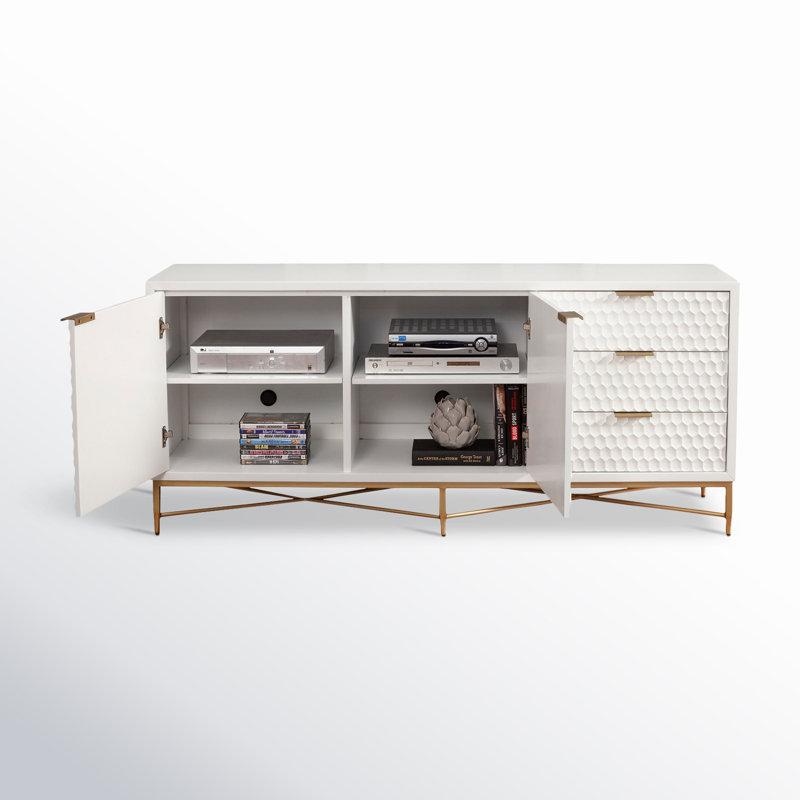 Capra 64" Media Console, White