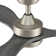 42" 3 - Blade Small Room Ceiling Fan with LED Light and Remote