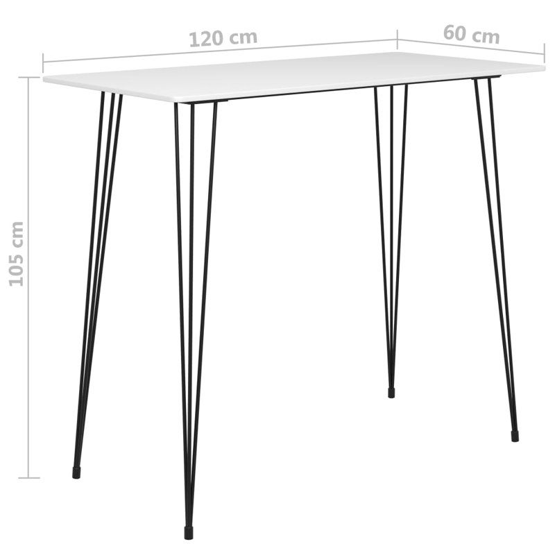 Phung 6 - Person Dining Set, White