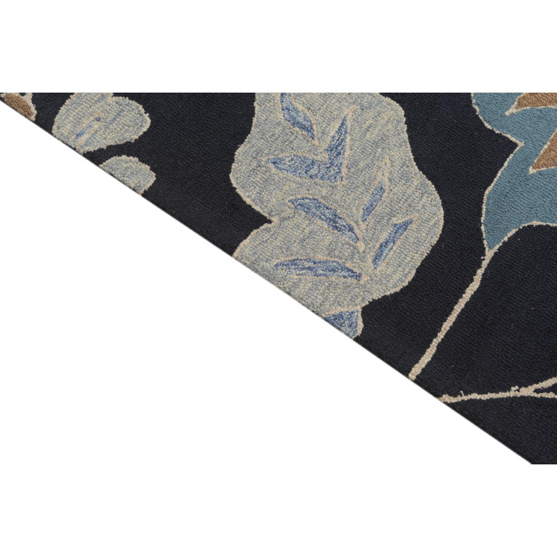 Tapis bleu marine Johansson