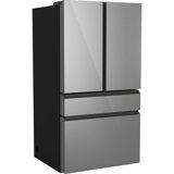 Energy Star® 28.7 Cu. Ft. Smart 4-Door French-Door Refrigerator in Platinum Glass with Dual-Dispense Autofill Pitcher