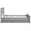 Lit plateforme simple avec deux tiroirs-1170403301