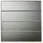 Carrelage mural de cuisine et de salle de bain style bord droit en verre de qualité diamant Forever Matte 3 po x 12 po-36935509