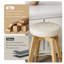 Tabouret de comptoir pivotant l 16 po-1345006176-1345006179