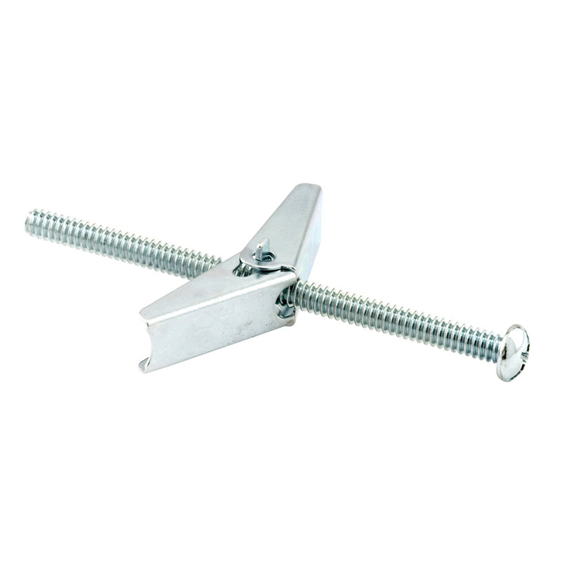 Boulons à bascule Prime-Line, acier, zingué, H 6,35 po x l 4,85 po x P 2,35 po