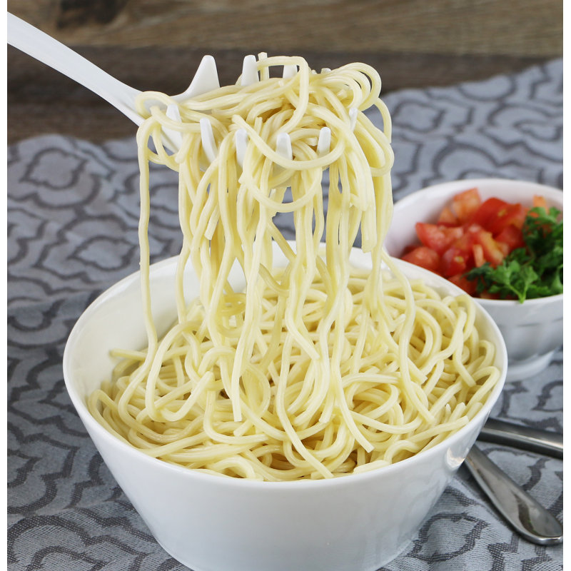 Reston Lloyd Melamine Cooking Spaghetti Fork, White