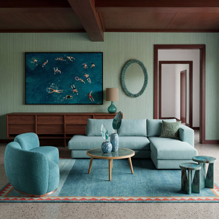 Palette sarcelle