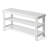 Babb Wood Shelves Storage Bench-389863036