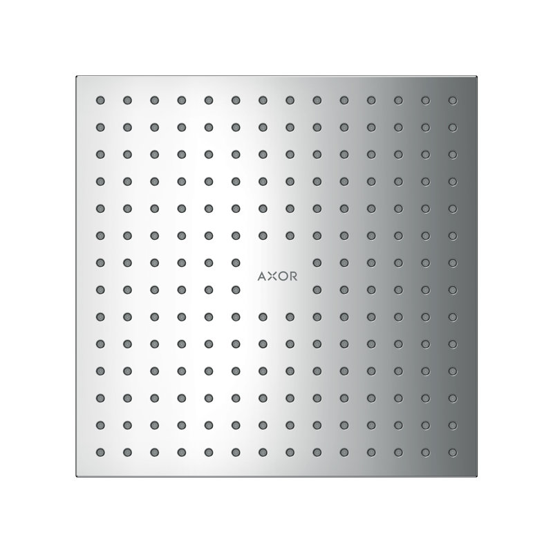 ShowerSolutions Square Showerhead 250 2-Jet, Chrome, 2.5 GPM