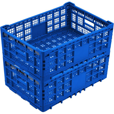 Blue Elephant Plastic Decorative Bin