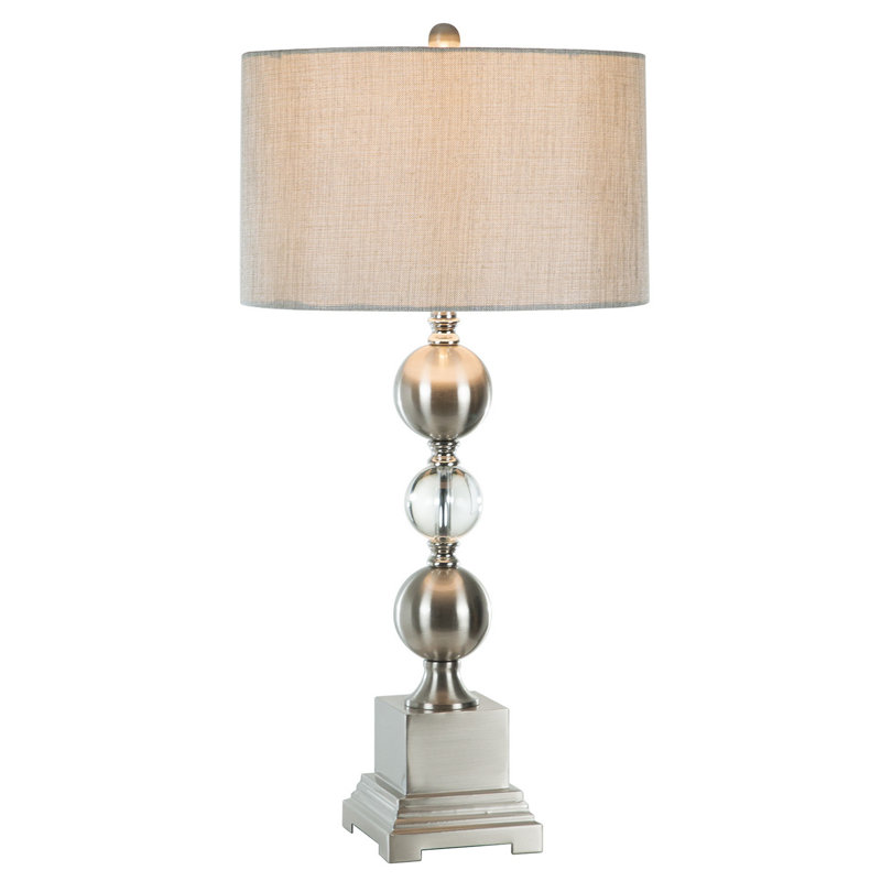 Ensemble de lampes de table en nickel teinté 32 po Escudero