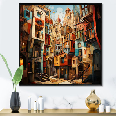 Cubisme multidimensionnel II - imprimé