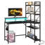 Darnecia L-Shaped Computer Desk with Power Outlet-768659094