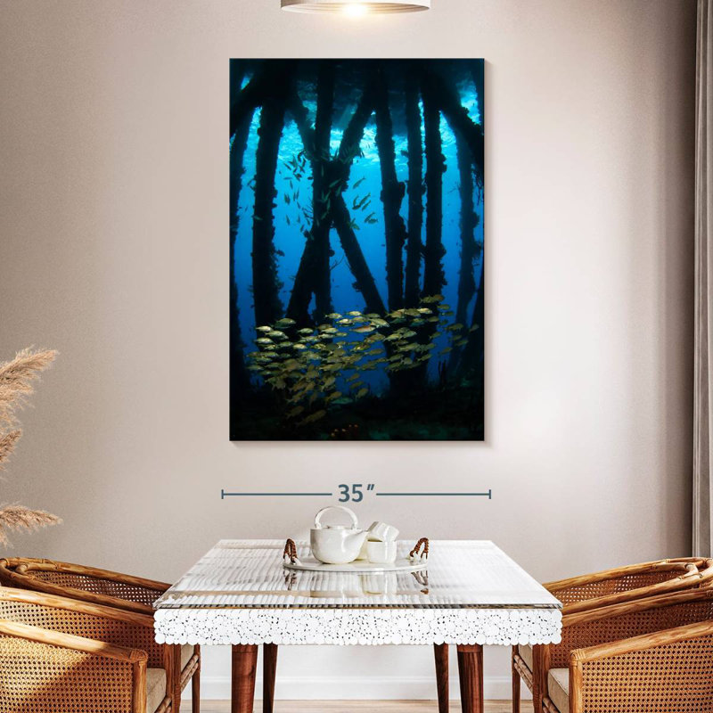 Aletra Salt Pier Underwater, 36" H x 24" W