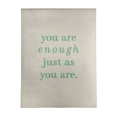 Quotes Chenille Indoor Rug