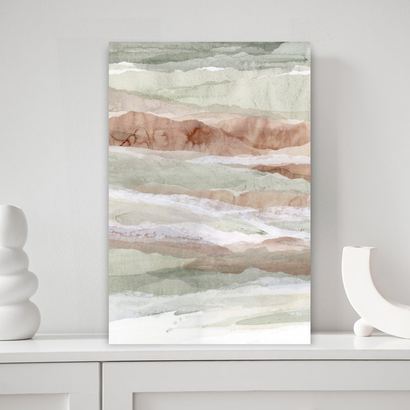 Contemporary Art Abstract Modern Wall Art, H 18 po x l 12 po
