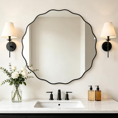 Miroir de salle de bain Wavy