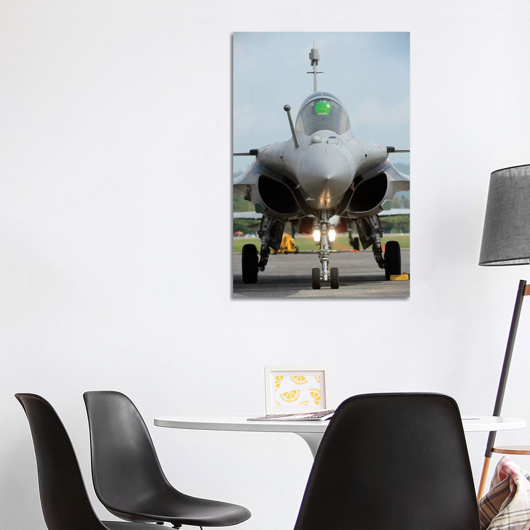 A Dassault Rafale Fighter Aircraft Of The French Air Force by Remo Guidi - Wrapped Canvas Gallery-Wrapped Canvas Giclée