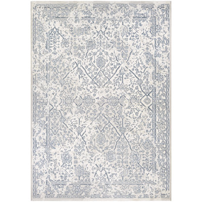 Tapis performance bleu ardoise Ouzts