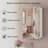 14" W X 24" H Surface or Recessed Mount Medicine Cabinet with Mirror, Aluminum Frame and Adjustable Tempered Glass Shelves for Makeup, Shaving or Bathroom Vanity Storage-1408965929-1408965931