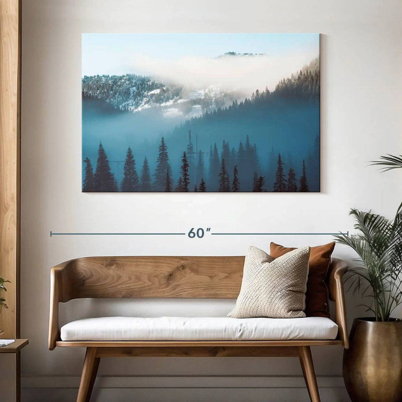 Alvord Forest Morning Mist, 32" H x 48" W