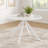 Saveta Round Metal Base Dining Table-97872695-97872690-97872691