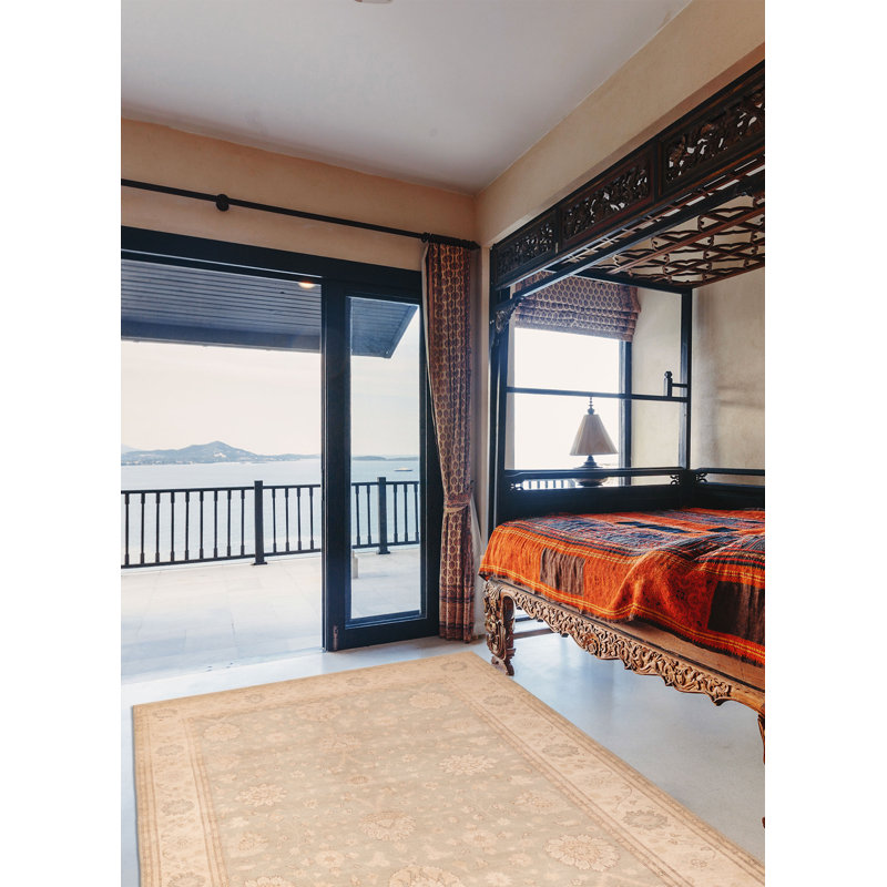 Tapis sauge Peshawar Oushak 8 pi 11 po x 12 pi 1 po