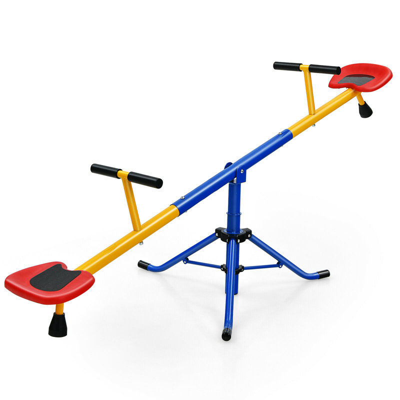 Freeport Park Williamson 2 Seat Metal Spinning Teeter Totter