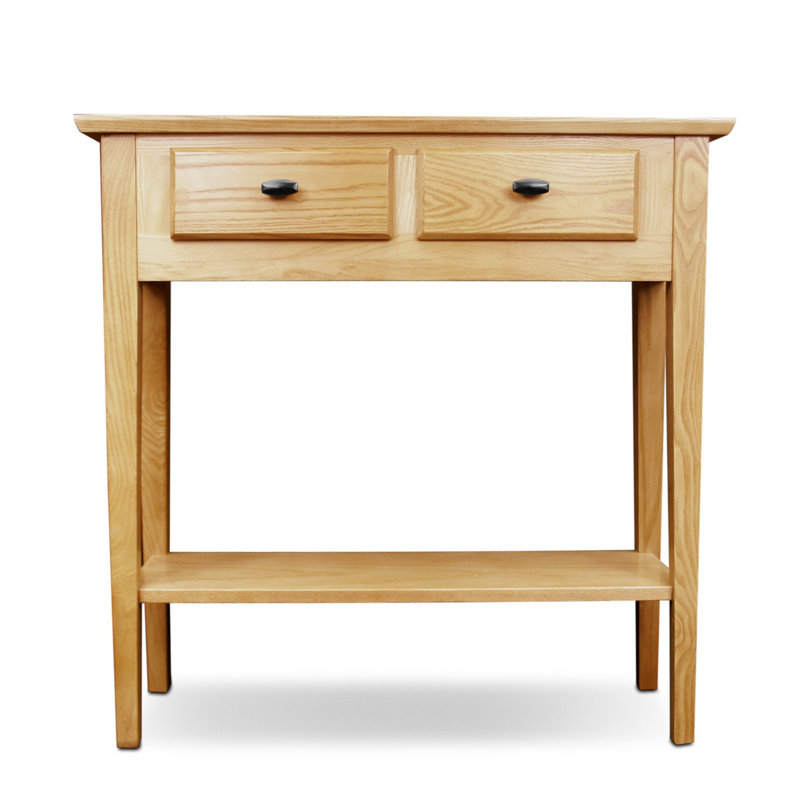 Solid + Manufactured Wood Hall Console Table, Desert Sand