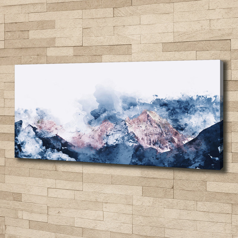 Mountain Range - Wrapped Canvas Print
