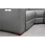 Canapé modulaire inclinable en cuir avec méridienne Lilliet-63651901-63651902