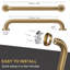 2 Pack Shower Grab Rails