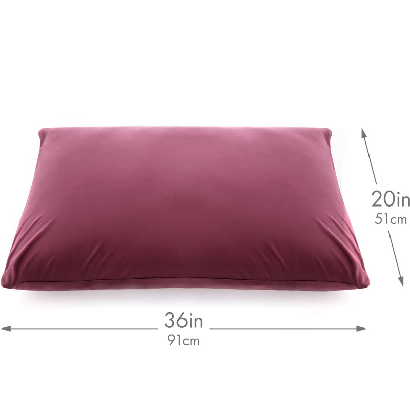 100% Linen, King, Burgundy/Merlot