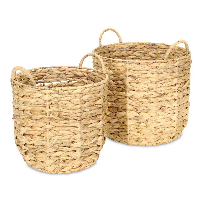 Ensemble de 2 paniers en osier